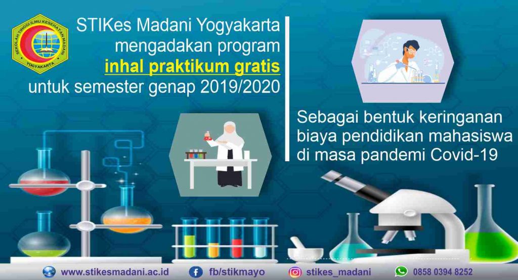 Inhal Praktikum Gratis STIKes MADANI
